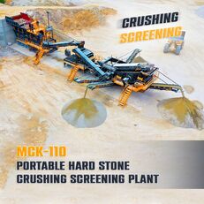 новая мобильная дробильная установка Fabo MCK-110 MOBILE CRUSHING & SCREENING PLANT FOR HARDSTONE