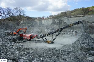 мобильная дробильная установка Terex Finlay J-1175 Jaw crusher with magnetic band. Few hours