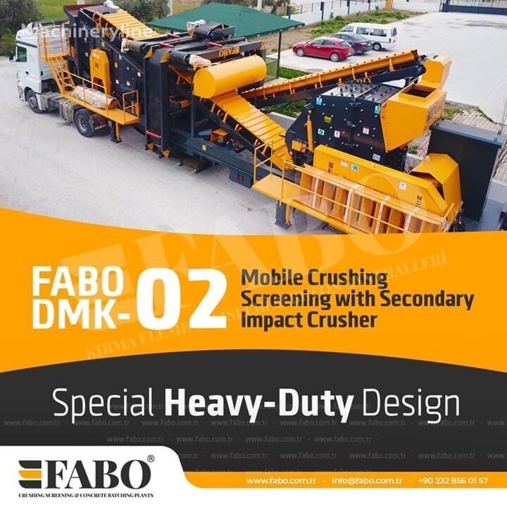 новая ударная дробилка Fabo DMK-02 SERIES 170-250 TPH SECONDARY IMPACT CRUSHER | Ready in St