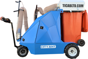 новый уличный пылесос TICAB Уличный вакуумный пылесос CityAnt Electro/Street Vacuum CLEANER