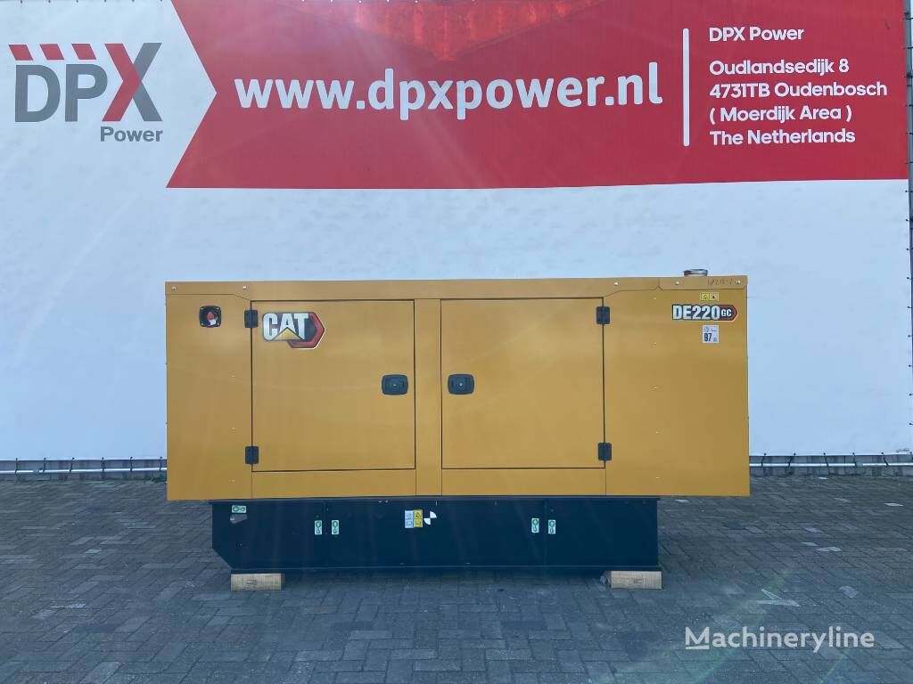 новый дизельный генератор CAT DE220GC - 220 kVA Stand-by Generator - DPX-18212