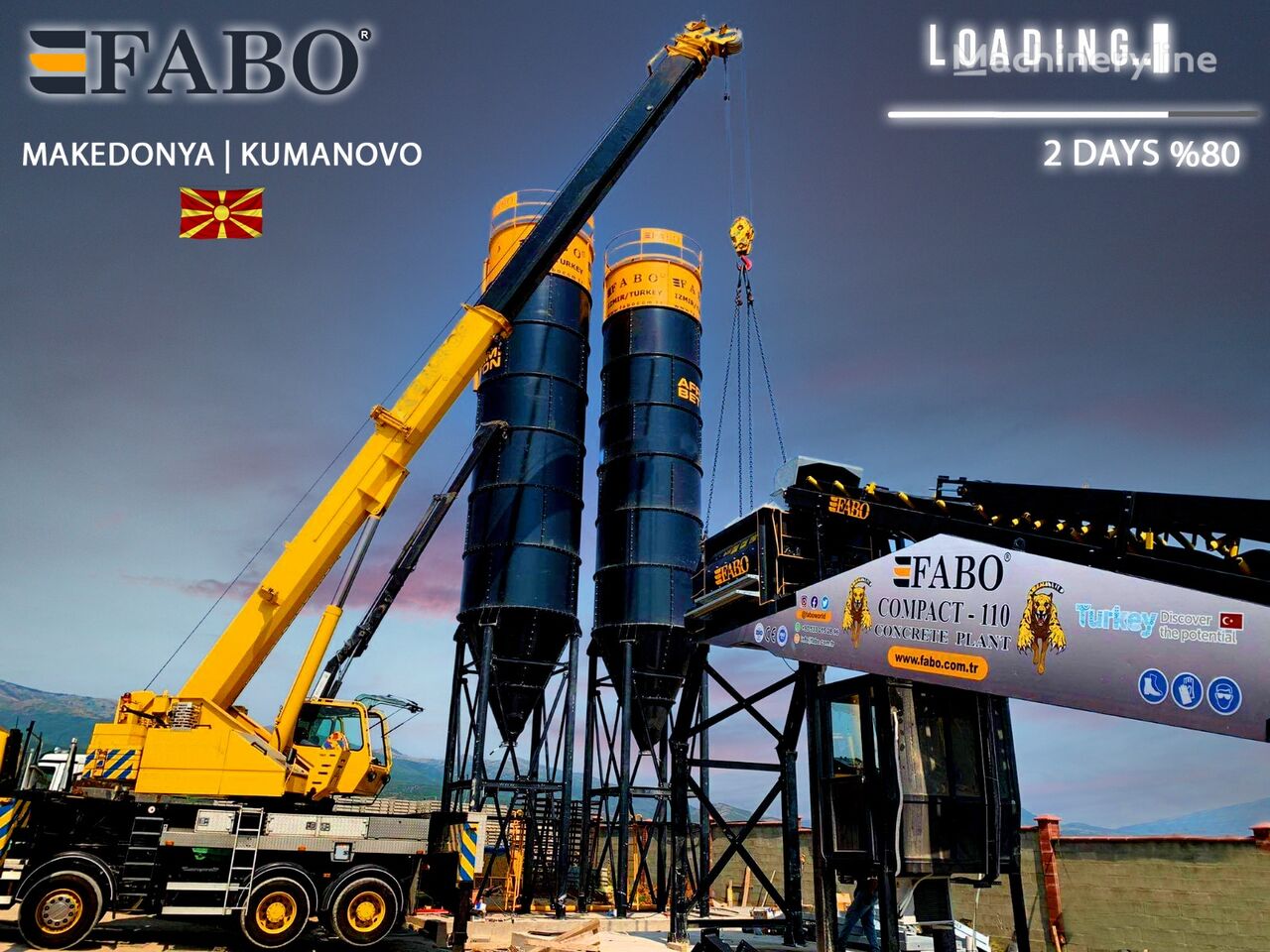 новый бетонный завод Fabo  COMPACT-110 | НОВЫЙ ПРОЕКТ