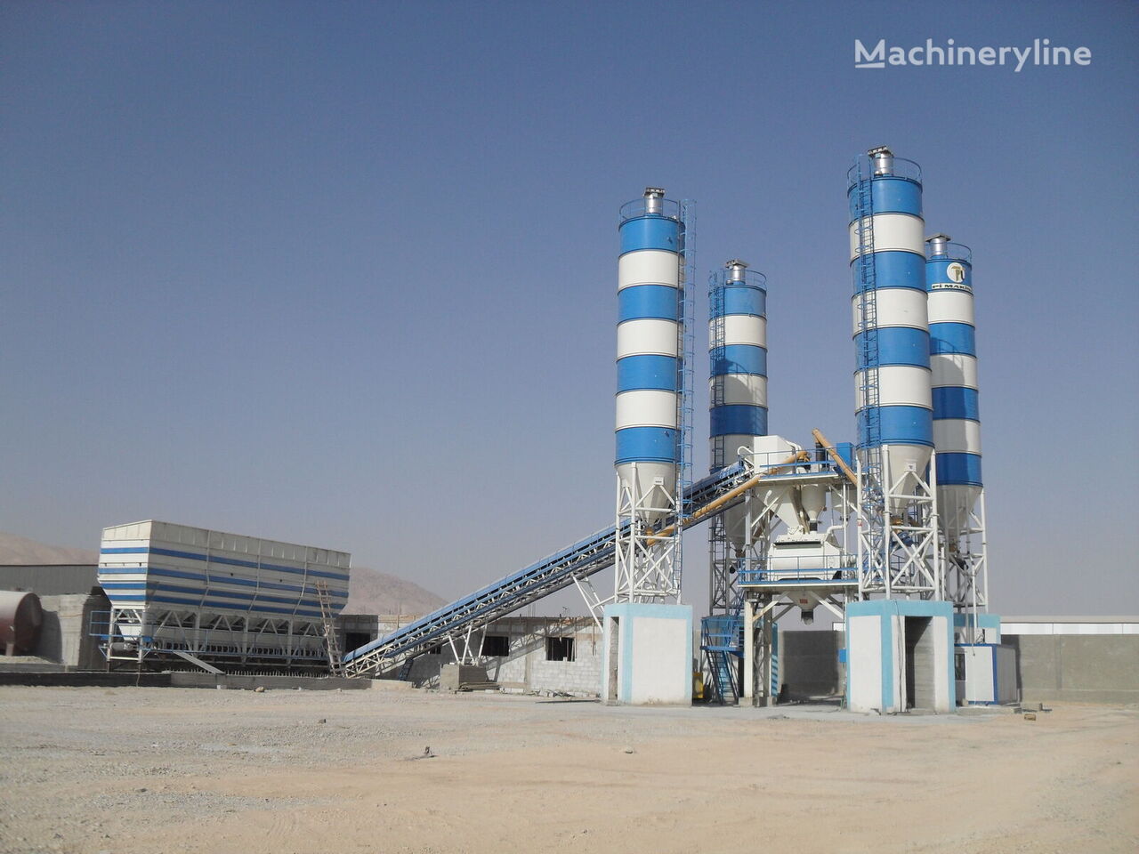 новый бетонный завод Pi Makina PI 120 BTS - Twin Shaft Ready Mix Plant