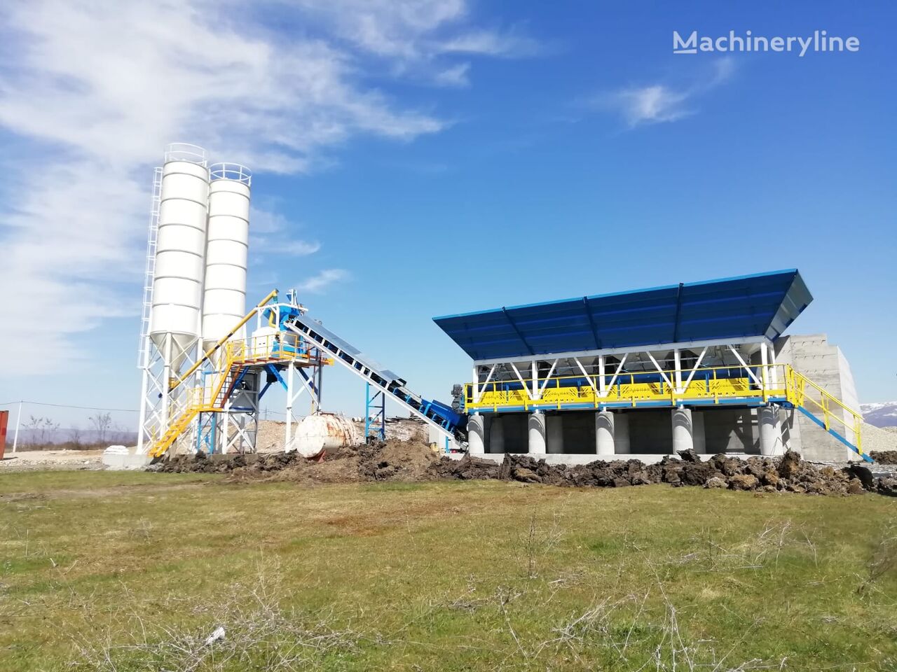 новый бетонный завод Promax Compact Concrete Batching Plant PROMAX C60-SNG LINE(60m³/h)