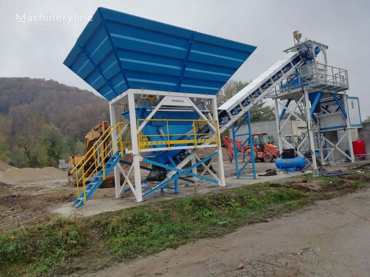 новый бетонный завод Promax Impianto di Betonaggio Compatto PROMAX C60-SNG-PLUS (60m³/h)