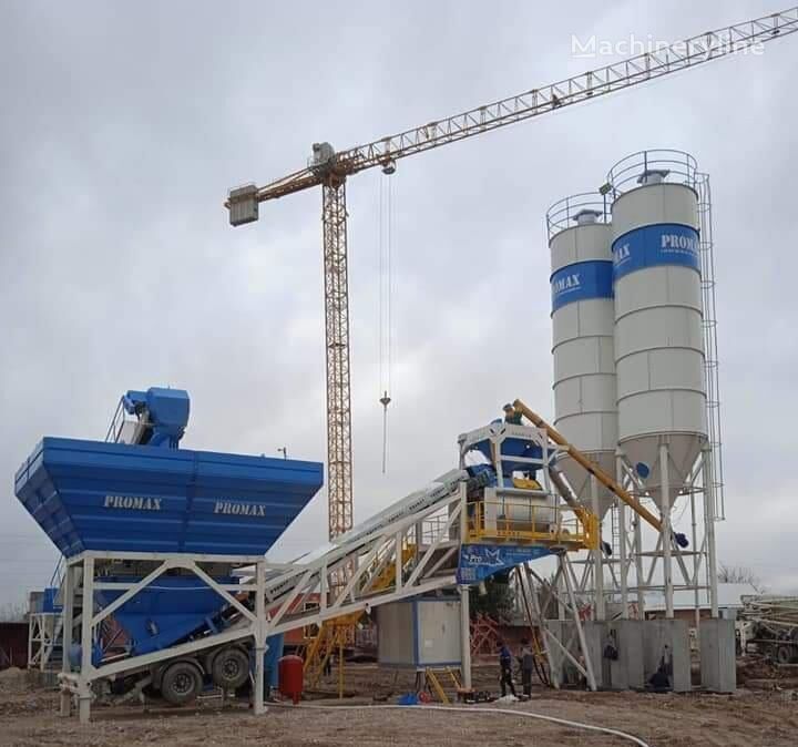 новый бетонный завод Promax Mobile Concrete Batching Plant M120-TWN