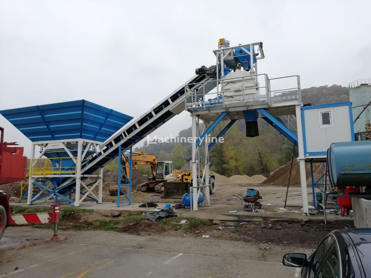 новый бетонный завод Promax Planta de Hormigón Compacta C60-SNG PLUS (60m³/h)
