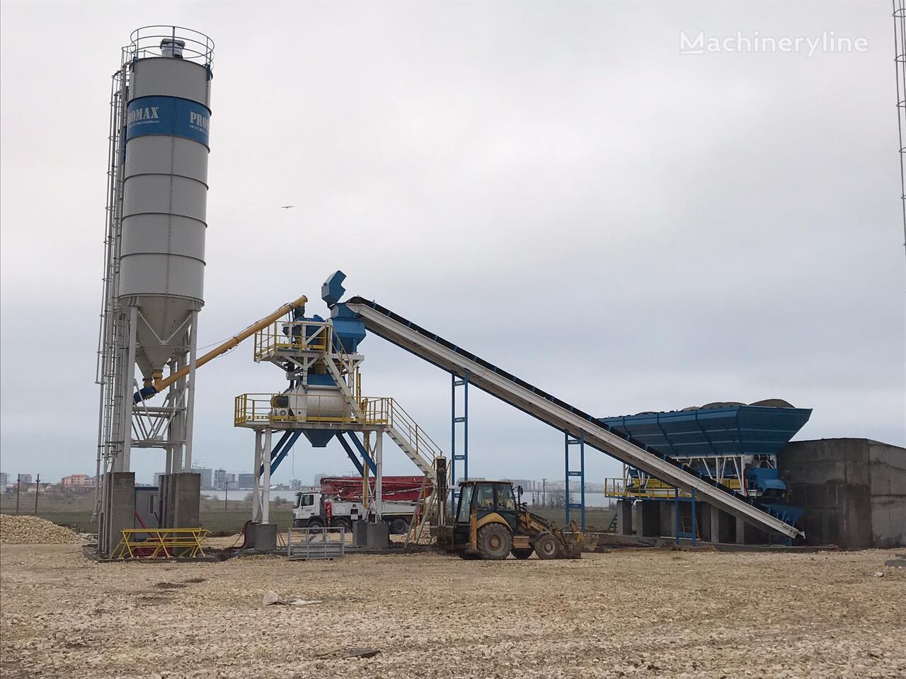 бетонный завод Promax STATIONARY Concrete Batching Plant S100 TWN (100m³/h)