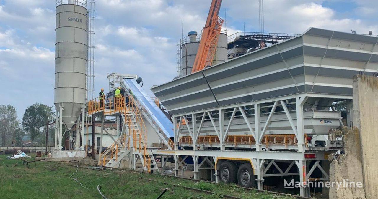 новый бетонный завод Semix Mobile 100 S4 MOBILE CONCRETE BATCHING PLANTS 100m³/h