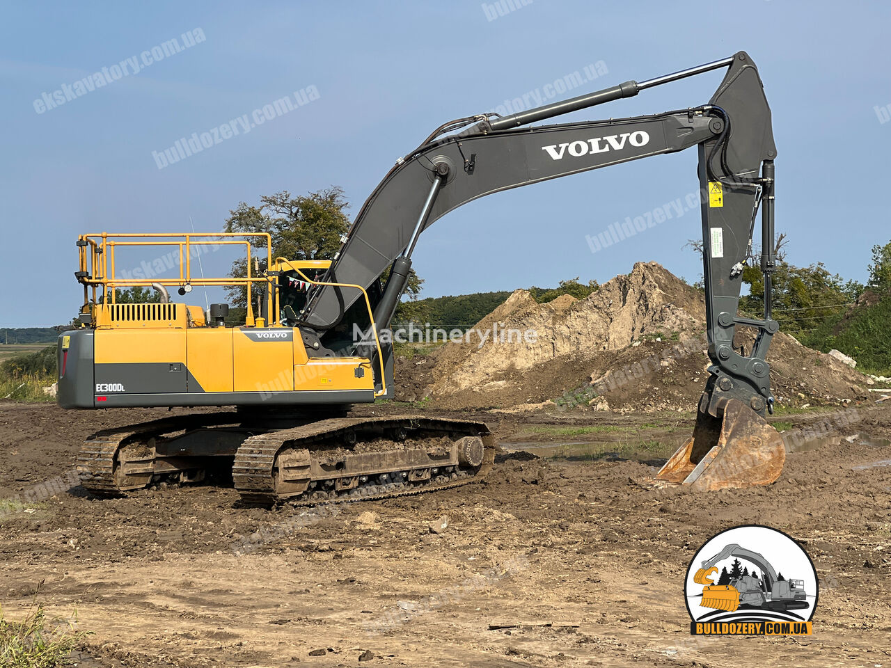 гусеничный экскаватор Volvo EC 300 DL