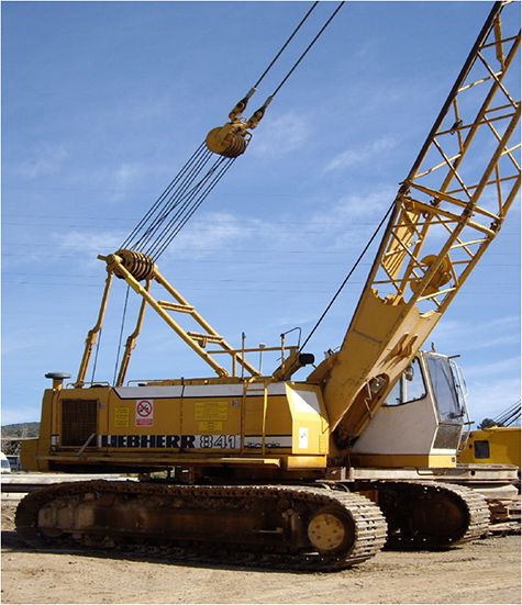 гусеничный кран Liebherr HS841HD