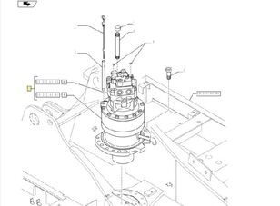 КПП для экскаватора New Holland E215C