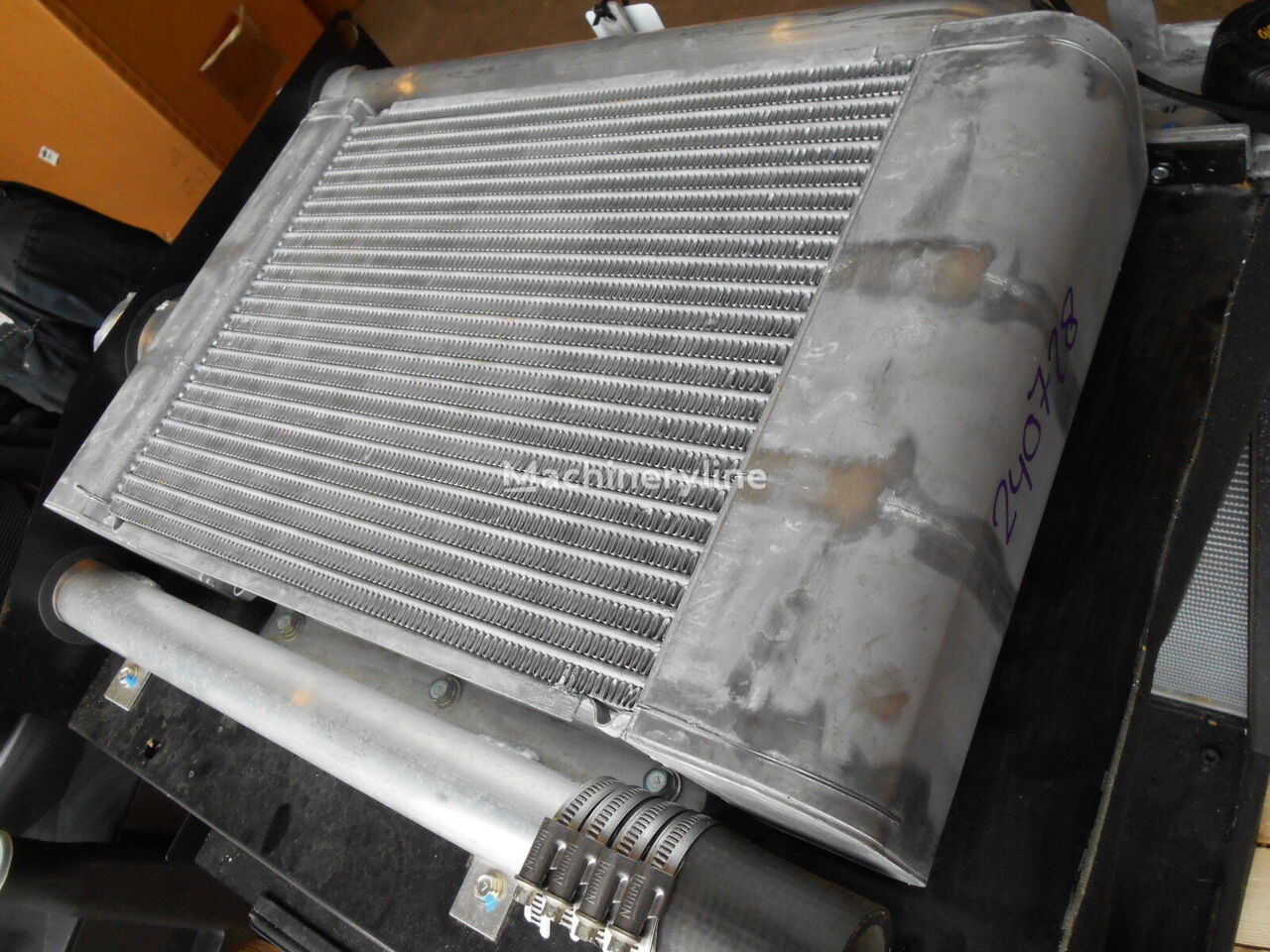 радиатор охлаждения двигателя Case Alexon 87623609 84487933 для экскаватора Case WX145